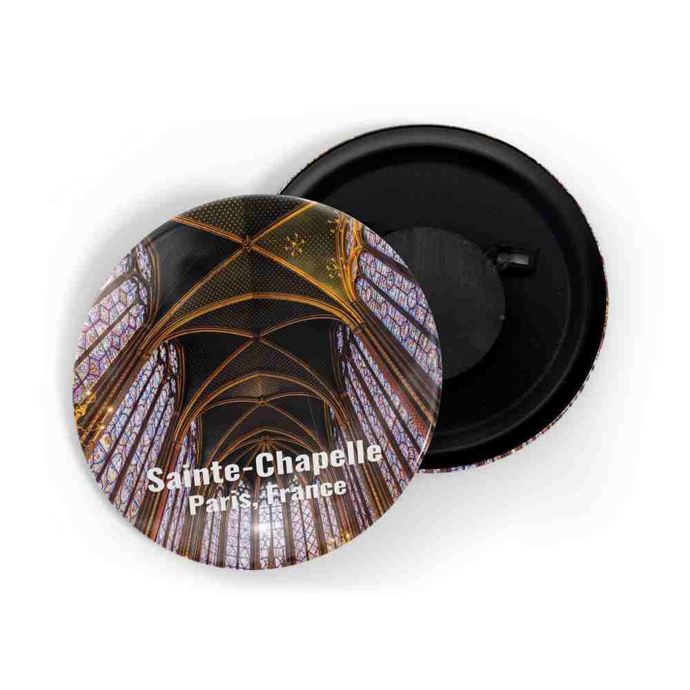 dhcrafts Fridge Magnet Multicolor Famous Tourist Place Sainte-chapelle Paris France Glossy Finish Design Pack of 1